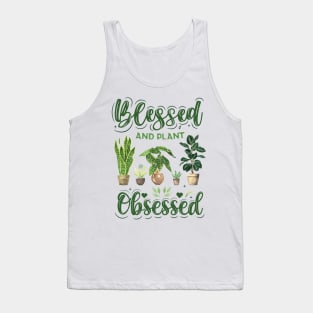 Blessed and Plant Obsessed Tank Top